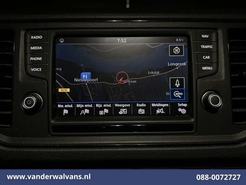 Volkswagen Crafter 2.0 TDI 141pk L3H3 L2H2 Euro6 Airco | Nav, Auto's, Voorwielaandrijving, Stof, Gebruikt, 4 cilinders