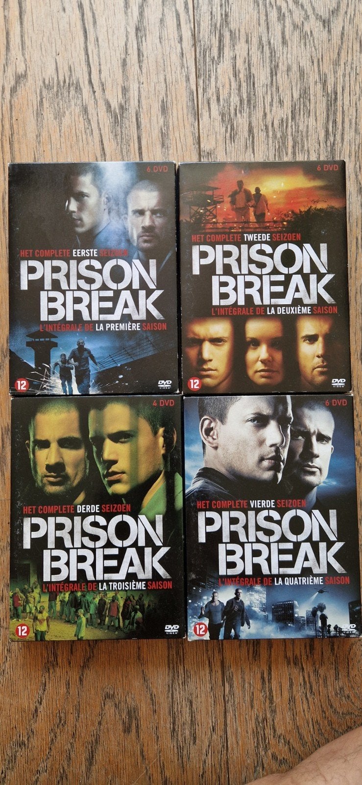 Prison Break - Complete Seizoenen 1-4 DVD Boxset, Ophalen, Nederlands, Actiethriller, Vanaf 12 jaar
