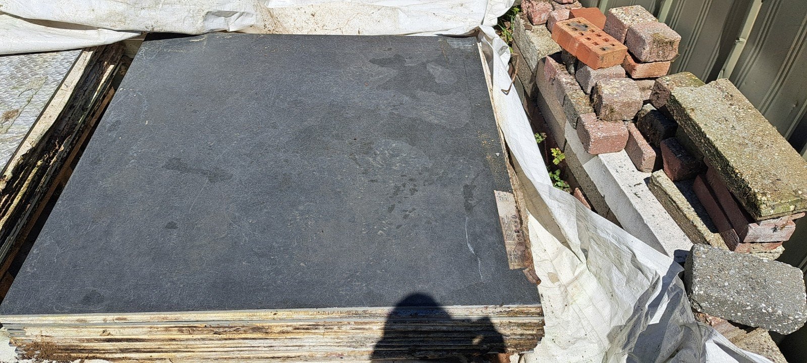 Grijze keramische tegels RAGNO 120x120 cm (25 stuks), Ophalen, 60 cm of meer, Nieuw, 10 m² of meer