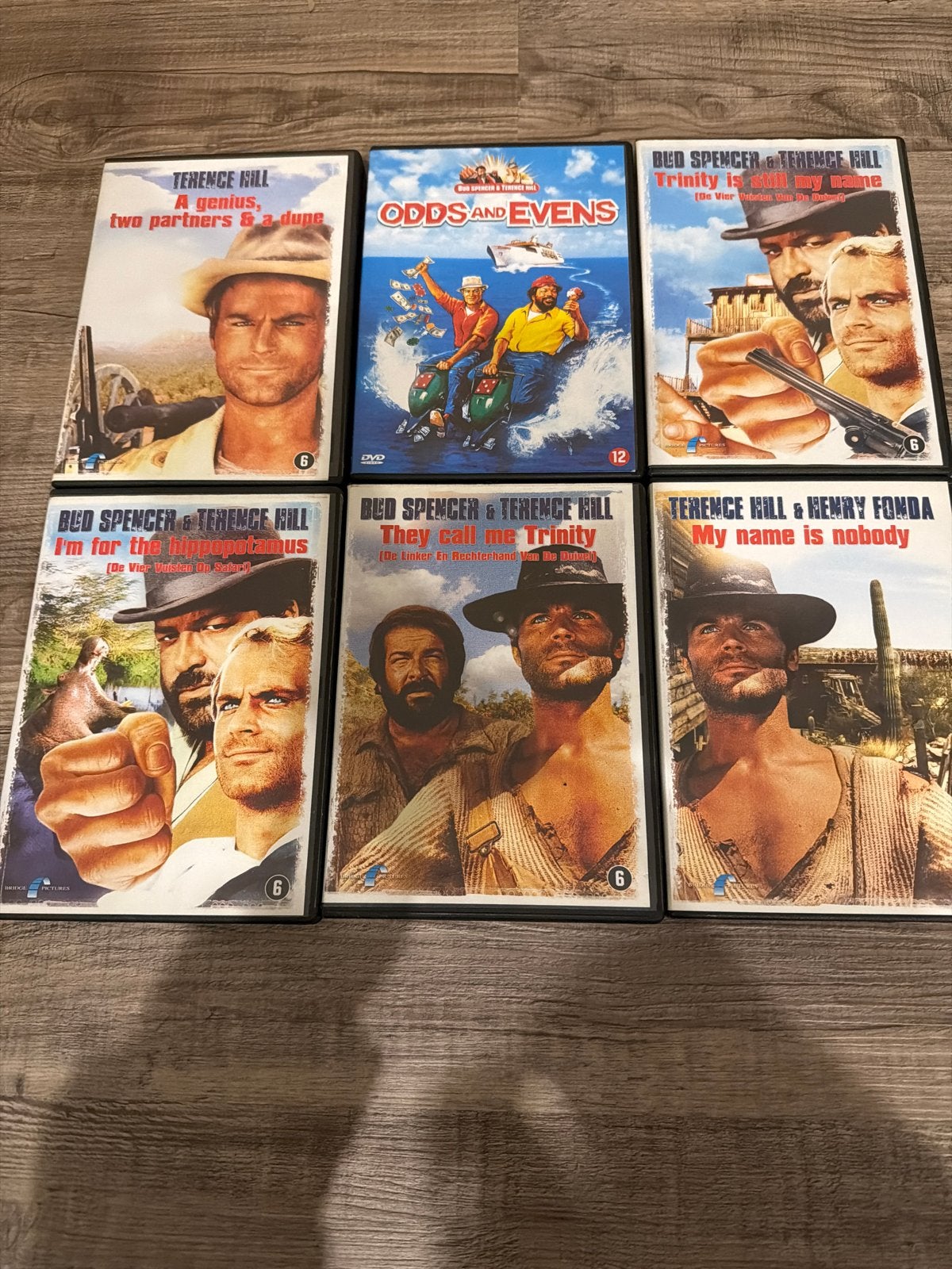 Bud Spencer & Terence Hill DVD Collectie - 6 Films, Cd's en Dvd's, Vanaf 6 jaar, Ophalen of Verzenden, Zo goed als nieuw, Boxset