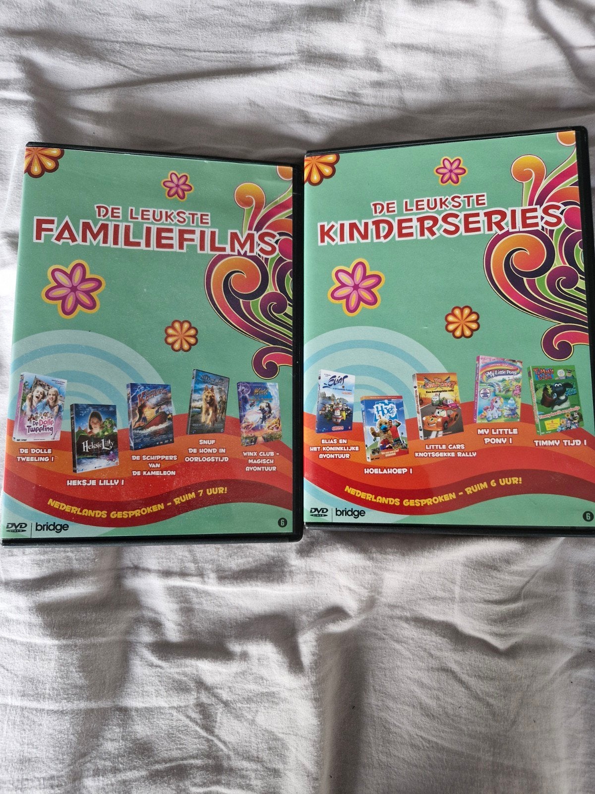 De Leukste Kinder Series & Familie Films DVD Boxset, Cd's en Dvd's, Avontuur, Gebruikt, Alle leeftijden, Boxset