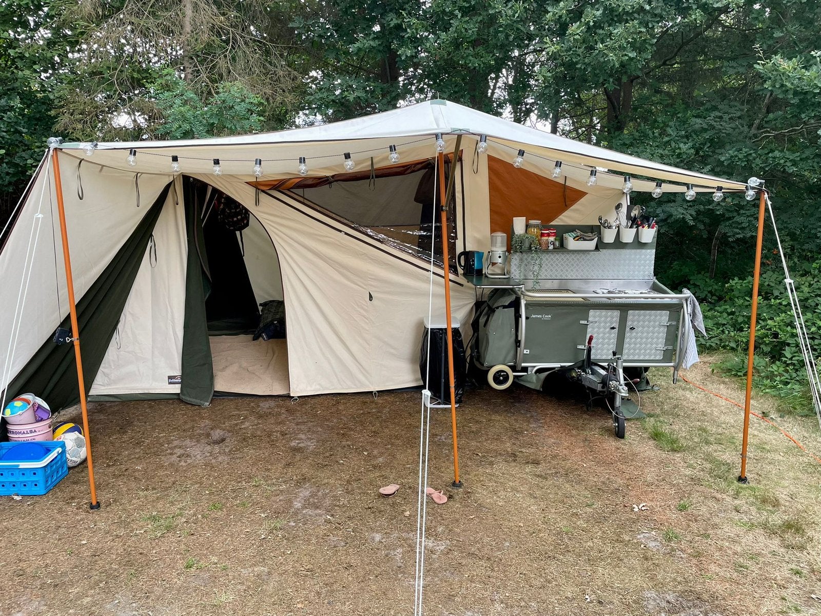 Luifelstokken van Holtkamper Cocoon, Caravans en Kamperen, Kampeeraccessoires, Ophalen of Verzenden