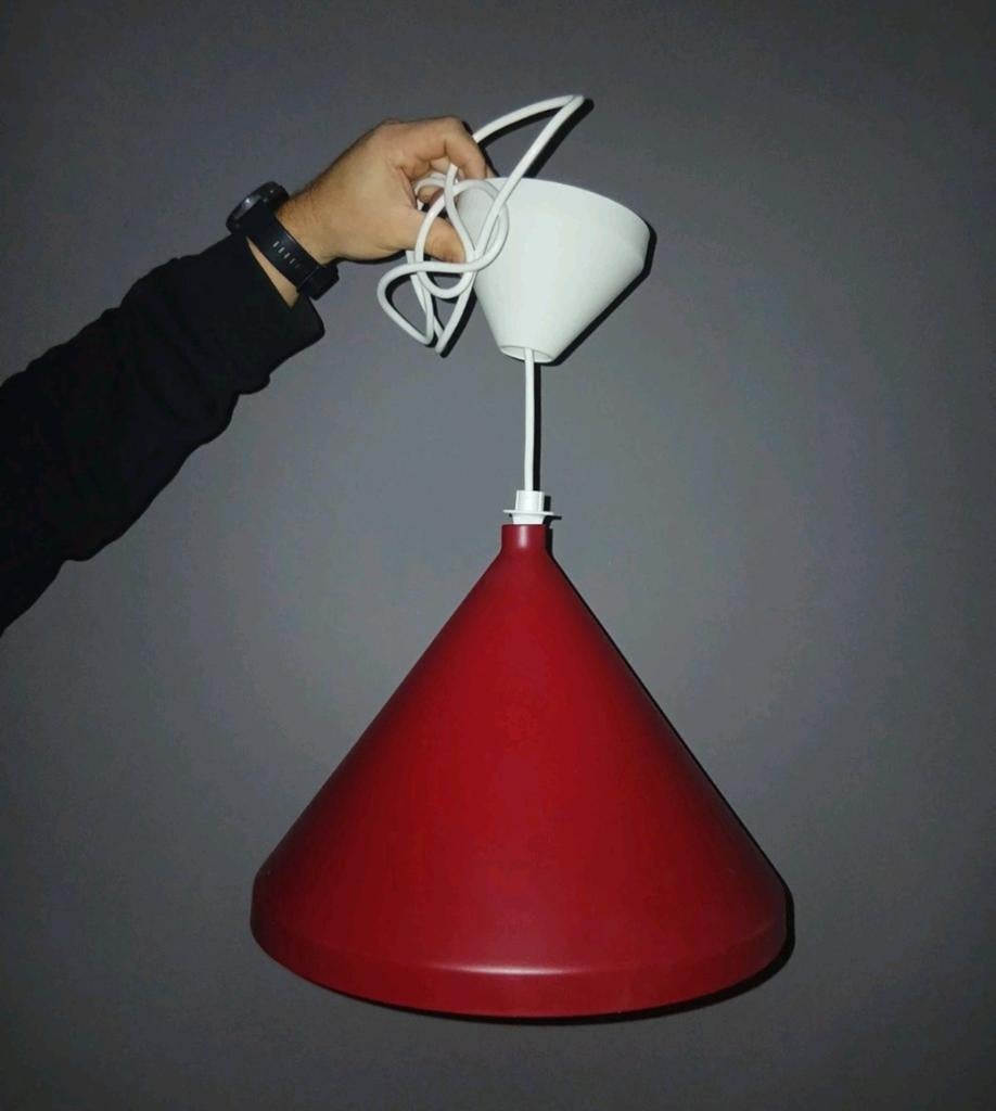 Ikea Navlinge hanglamp rood, Ophalen of Verzenden