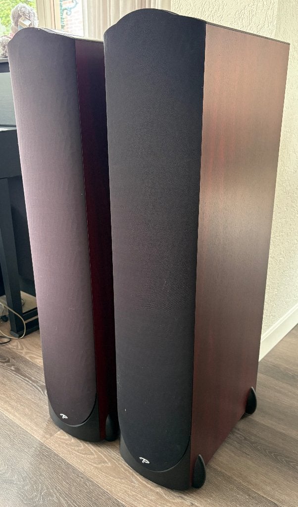 Paradigm studio 60V3 boxen, Vloerstaande luidspreker, Gebruikt, 120 tot 150 watt, Basreflex