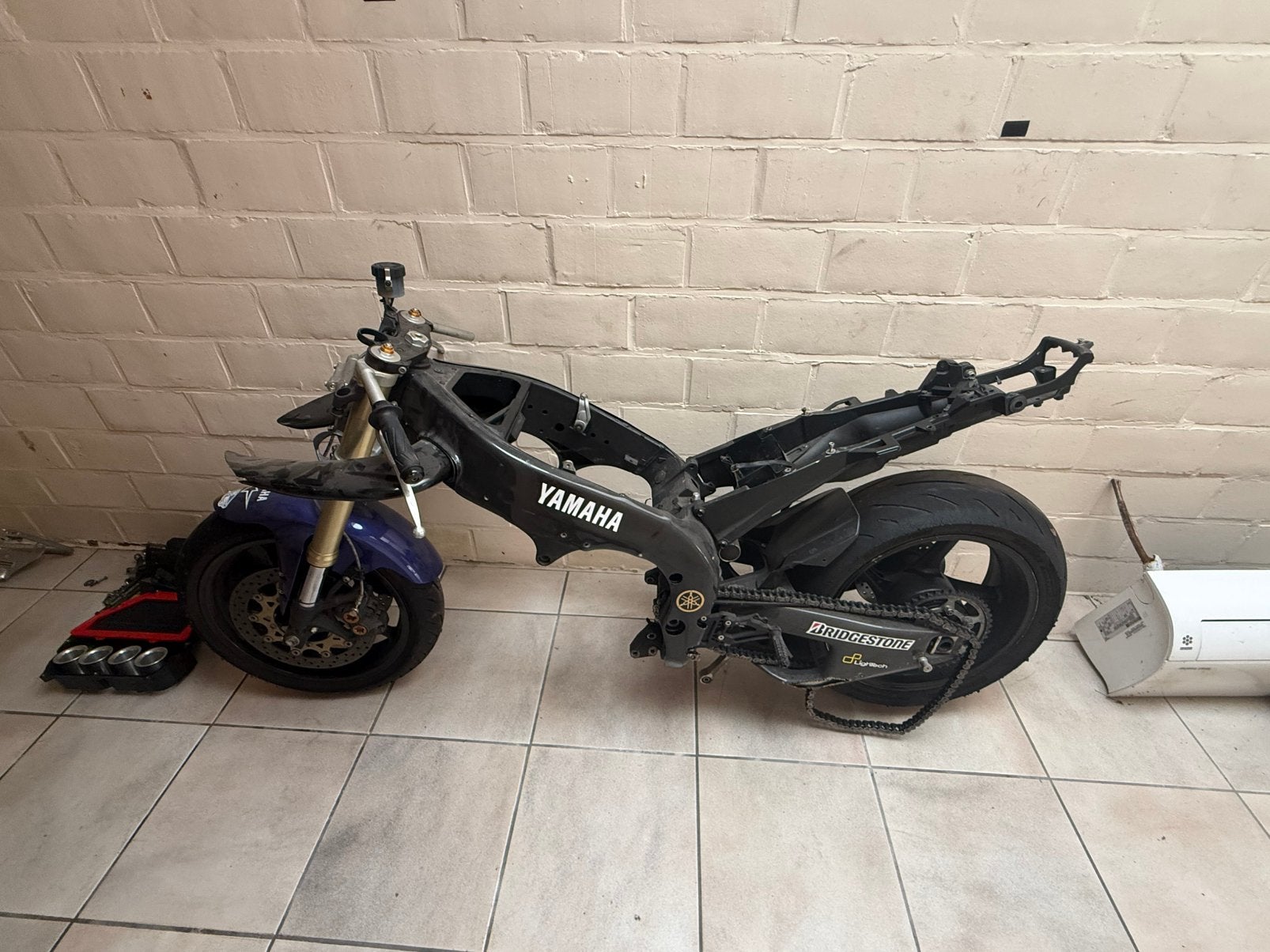 Yamaha r1 2005 rn12 rolling frame, Motoren, Onderdelen | Yamaha, Gebruikt, Ophalen