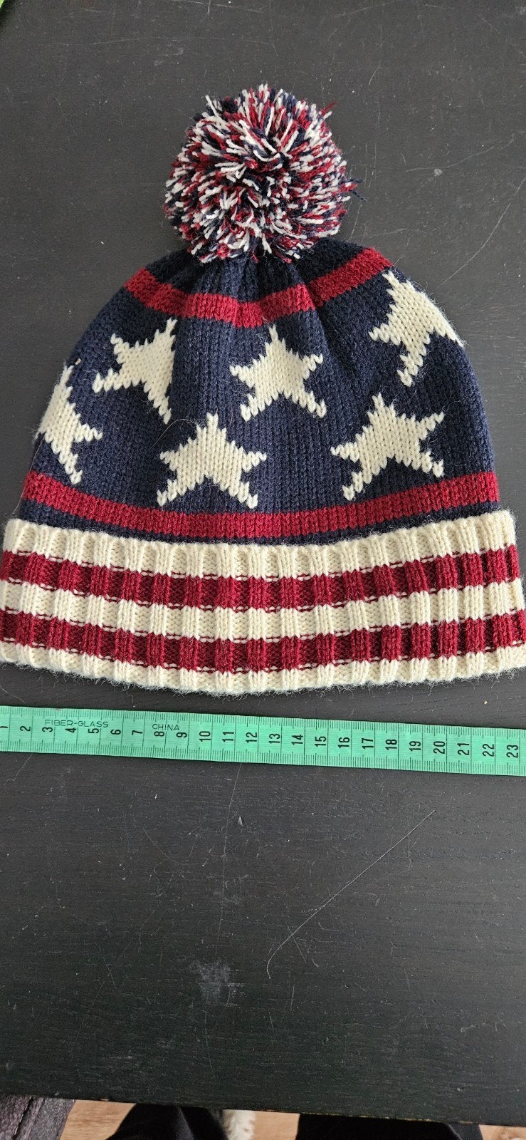 Unisex Muts met Sterren en Pompon - Cedar Wood State, Ophalen of Verzenden, Zo goed als nieuw, Muts