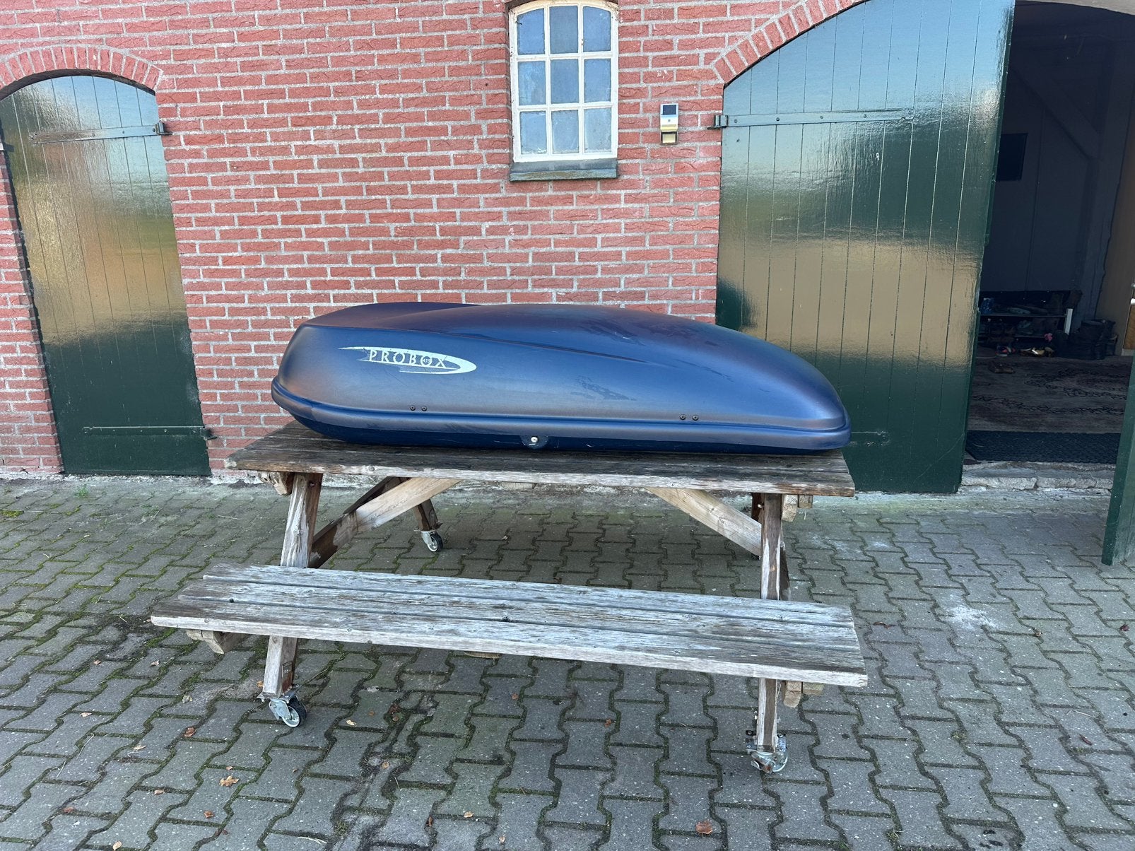 Dakkoffer probox 455, Ophalen, Gebruikt