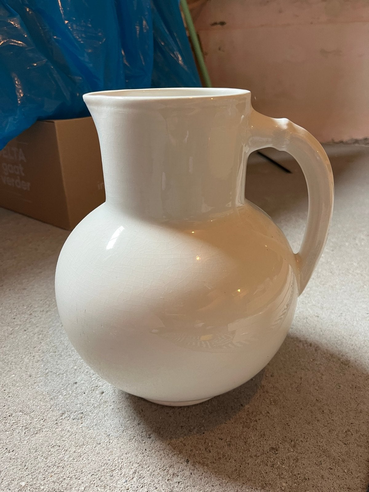 Antieke melkkan / waterkan - decoratief, Ophalen