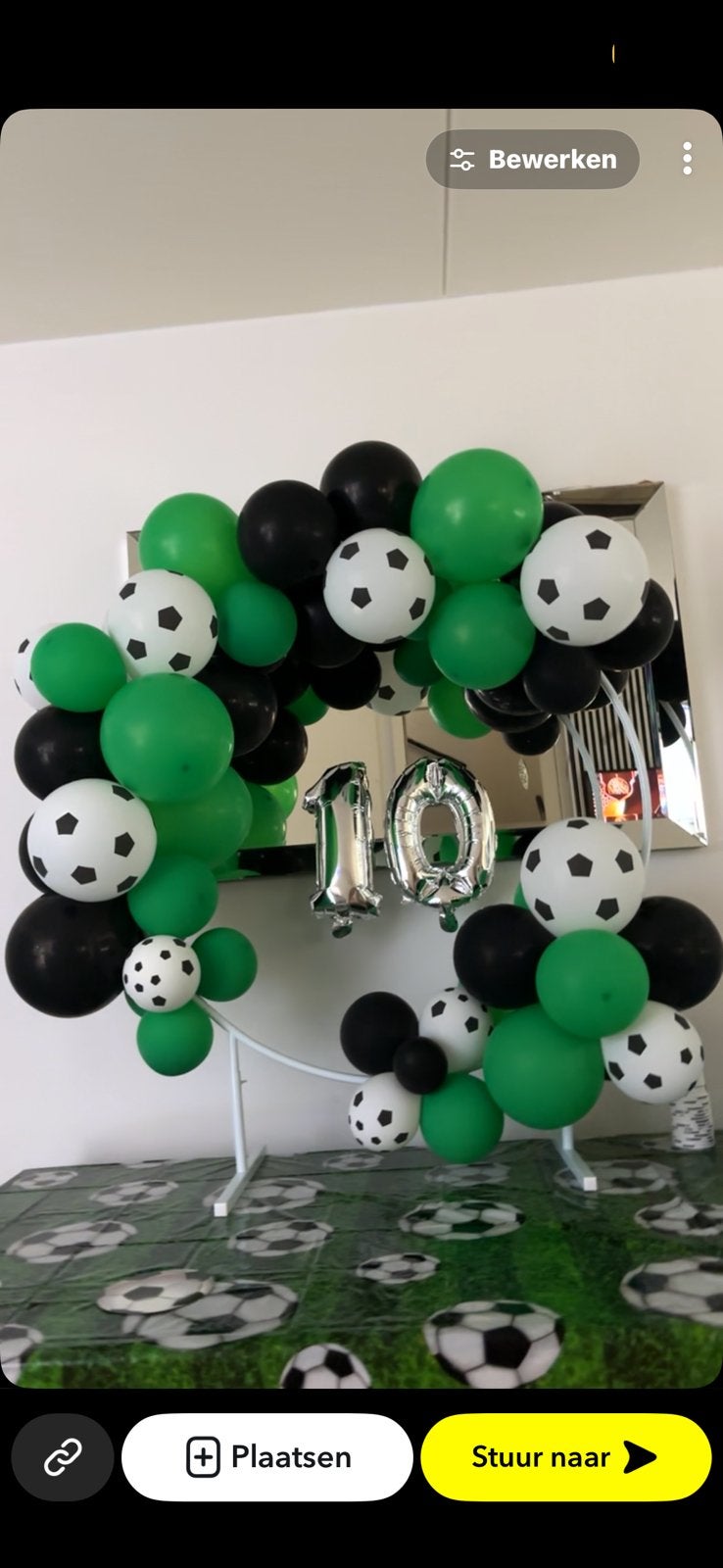 Balonnenboog, Ophalen, Nieuw, Verjaardag
