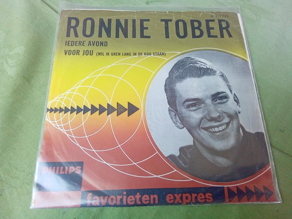 Ronnie Tober.          Iedere avond, Cd's en Dvd's, Vinyl Singles, Gebruikt, Verzenden, 7 inch, Single