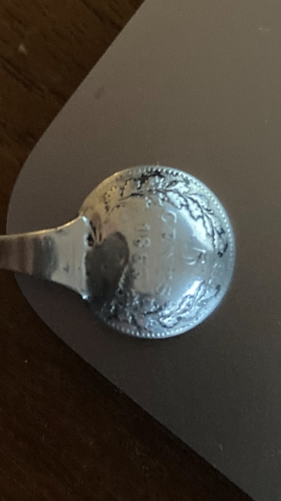 Antieke borrellepeltjes met 5 cent Willem 111 1850&1853, Koning Willem III, Setje, Zilver, Overige waardes