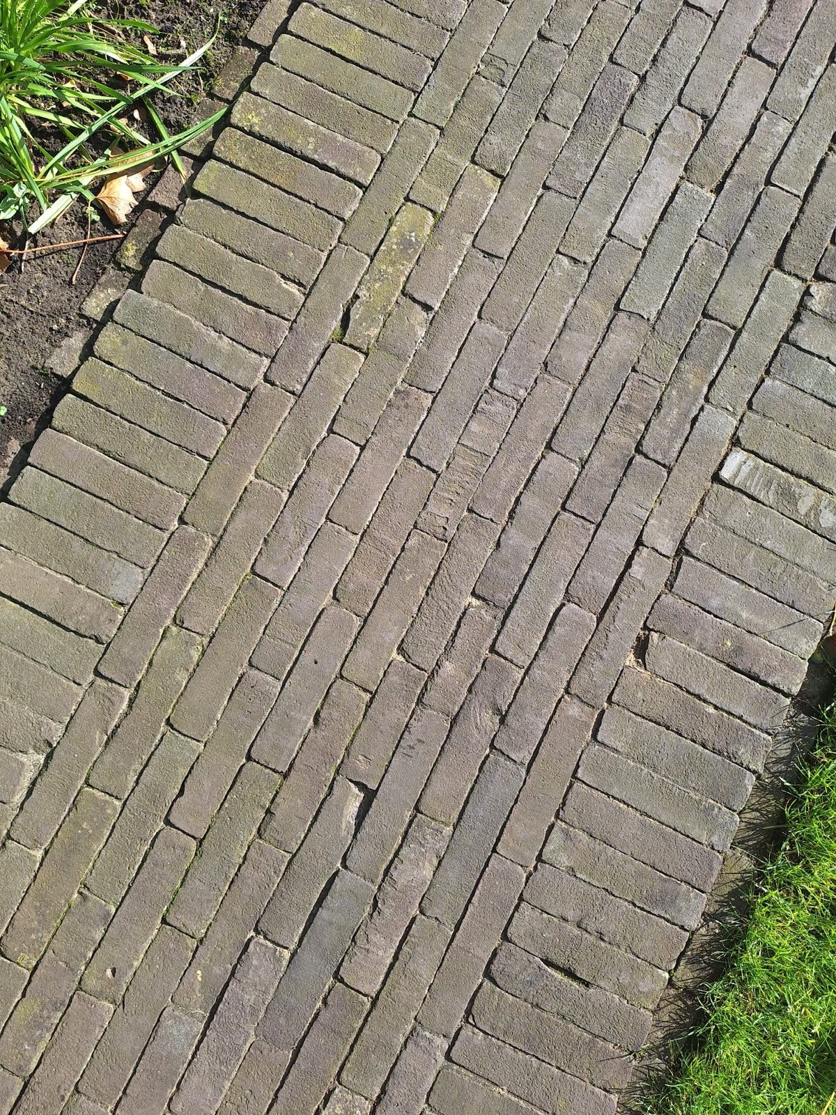 Gebakken waaltjes - ca. 27 m² - Gebruikt, Tuin en Terras, Tegels en Klinkers, Ophalen, Gebruikt, Keramiek, Klinkers