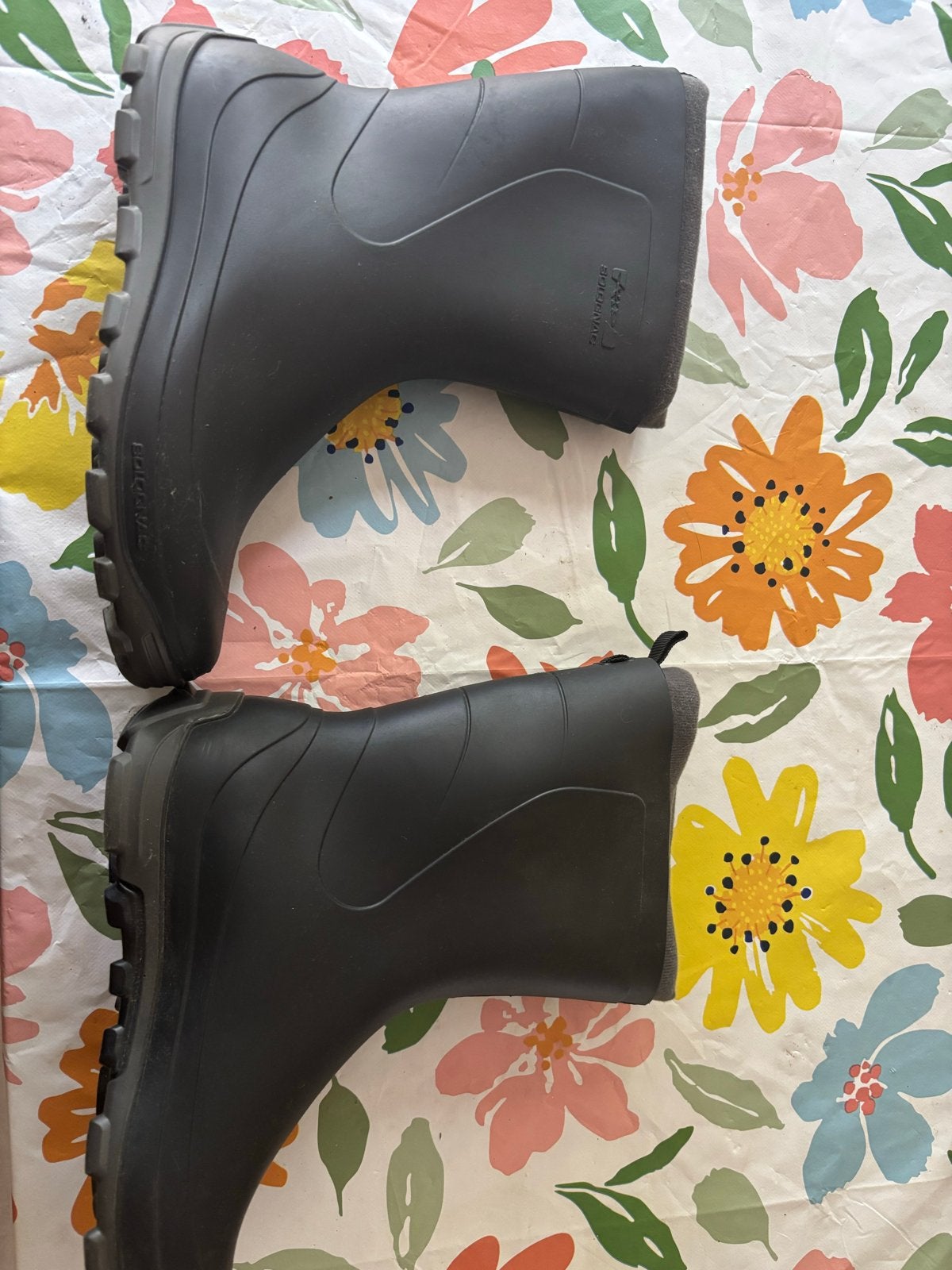 Regenlaarzen unisex maat 41/42 gevoerd., Kleding | Heren, Ophalen, Gedragen, Zwart, Regenlaarzen