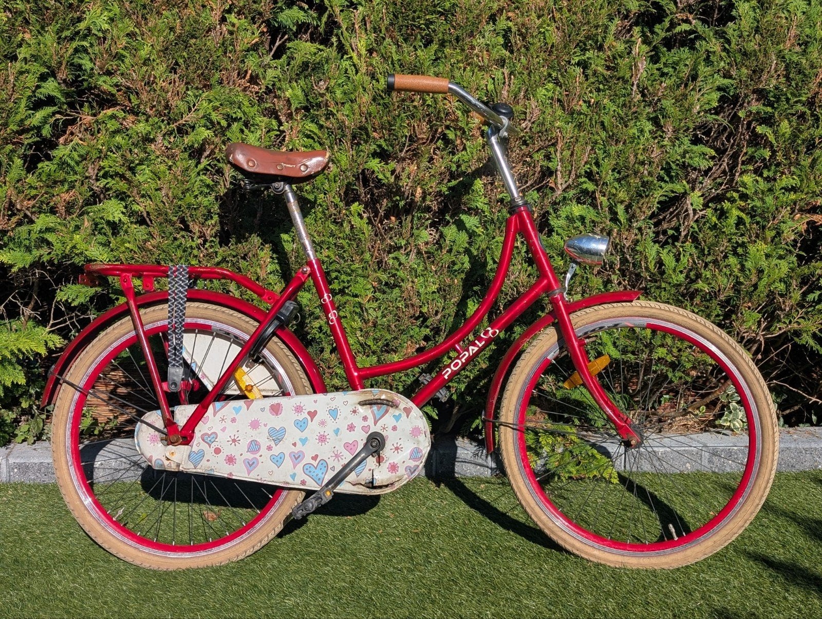 24 inch meisjes fiets, Ophalen, Gebruikt, Terugtraprem, 24 inch