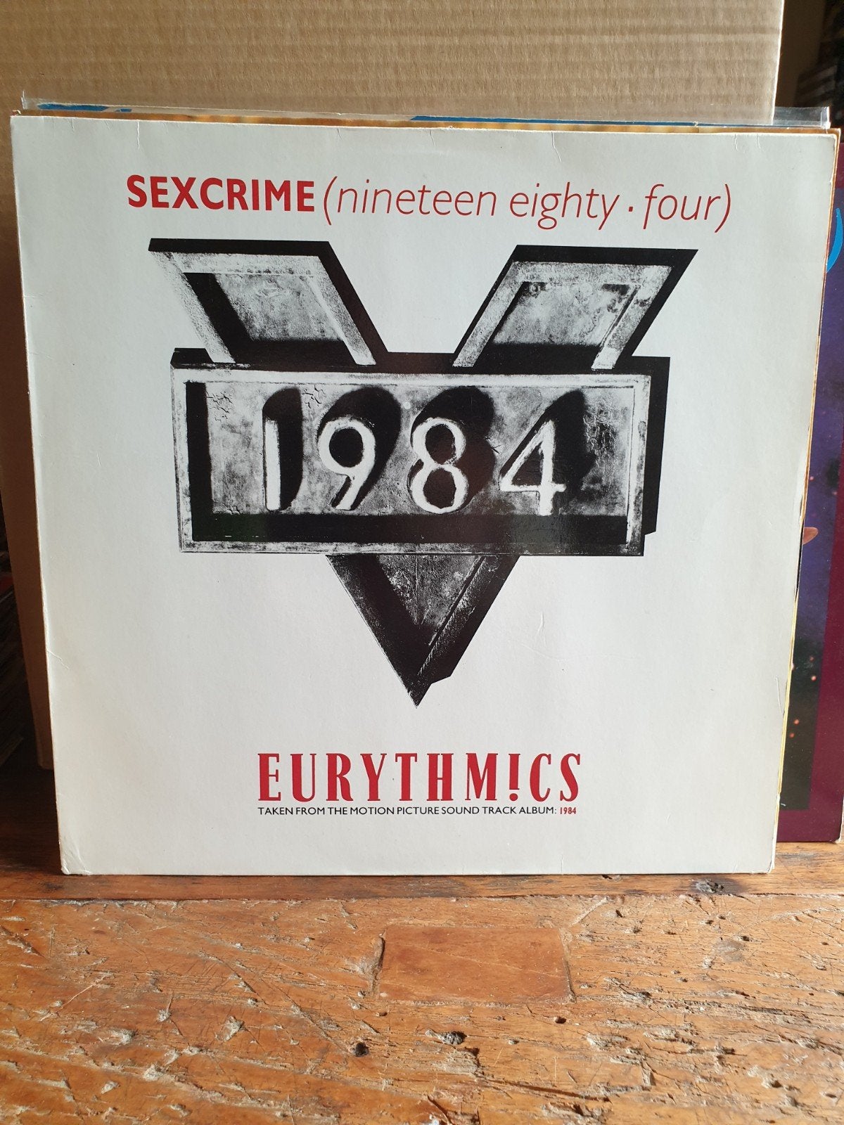 Eurythmics - Sexcrime 1984, maxi single (M1), Ophalen of Verzenden, Gebruikt, 12 inch, LP