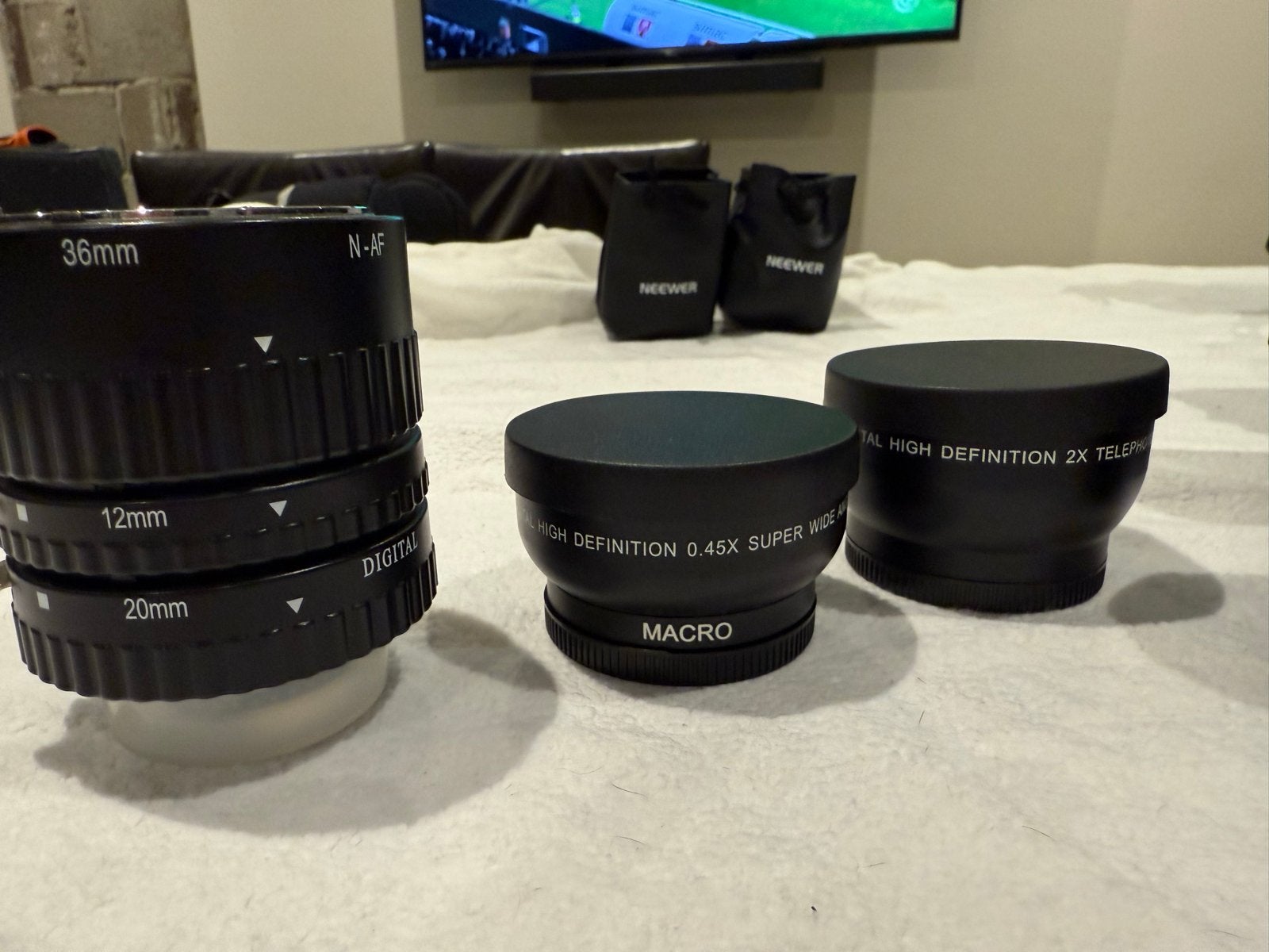 Nikon D7200 complete set met diverse lenzen en accessoires, Ophalen of Verzenden, Gebruikt