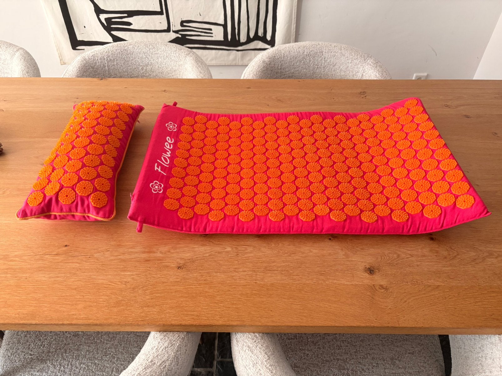 Flowee spijkermat met kussen, Ophalen, Zo goed als nieuw, Overige typen