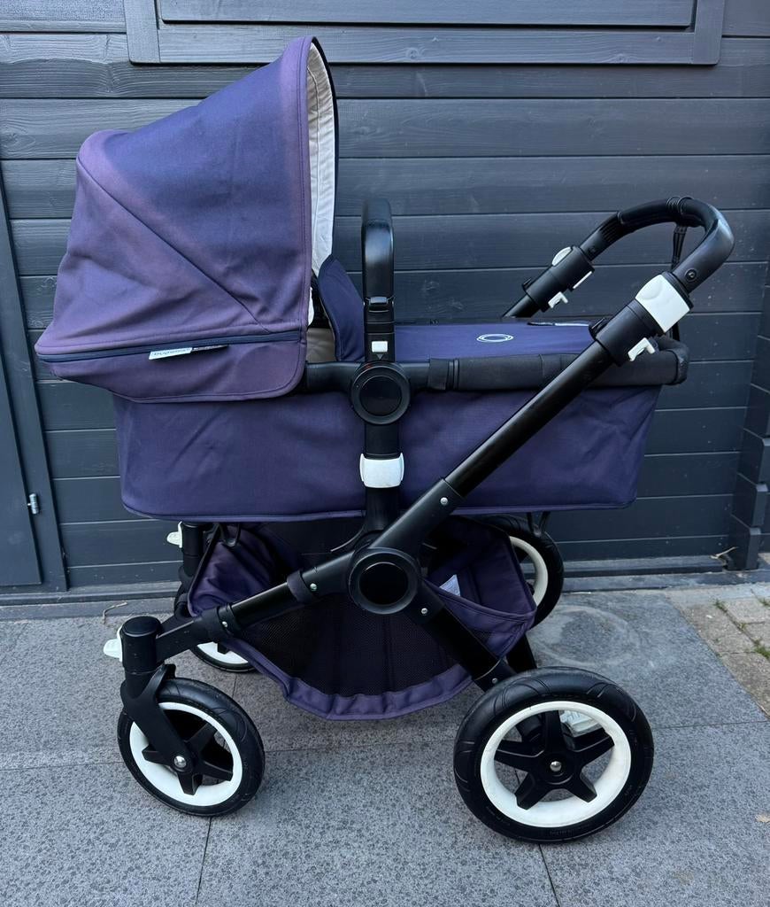 Bugabo buffalo navy blue compleet, Kinderen en Baby's, Kinderwagens en Combinaties, Zo goed als nieuw, Kinderwagen, Bugaboo, Luchtbanden