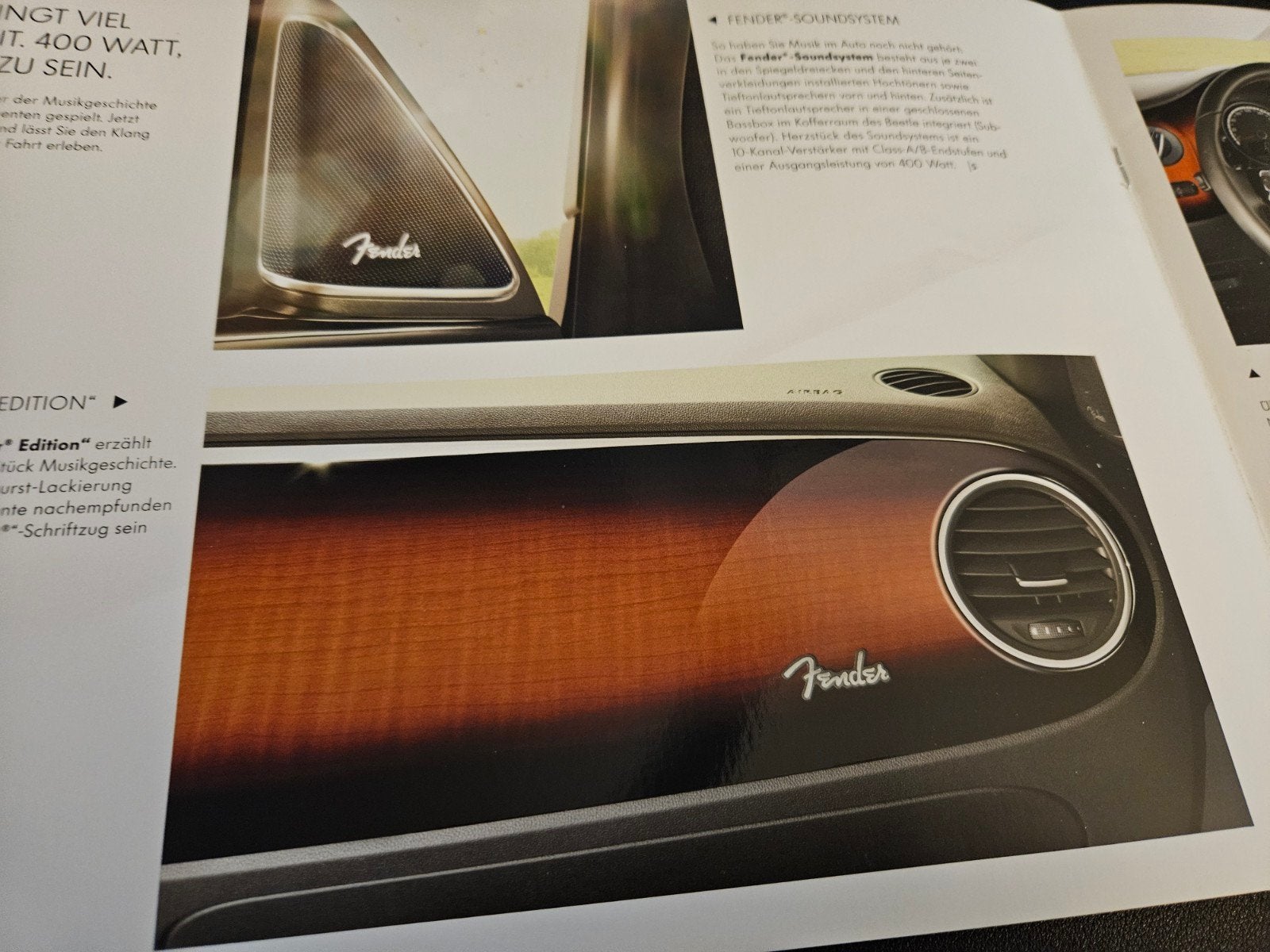 Brochure Volkswagen Beetle Fender Edition 2013, Ophalen of Verzenden, Zo goed als nieuw, Volkswagen