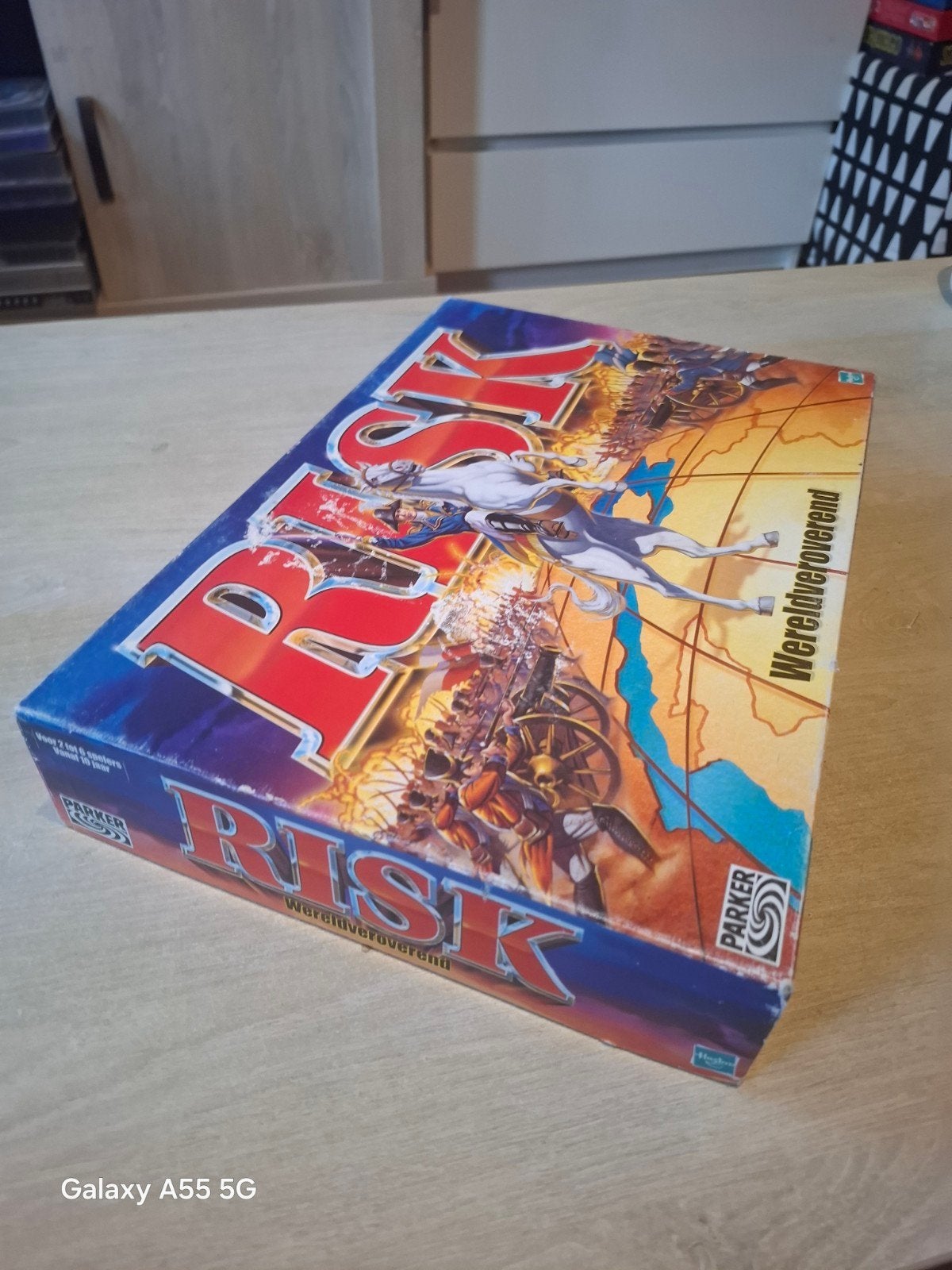 Risk Wereldveroverend Bordspel - Compleet en Goede Staat, Hobby en Vrije tijd, Gezelschapsspellen | Bordspellen, Parker, Gebruikt