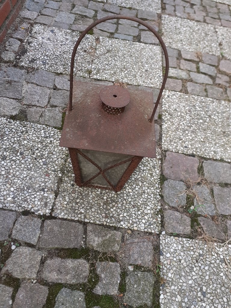lantaarn, Tuin en Terras, Gebruikt, Staande lamp, Ophalen of Verzenden, Netvoeding