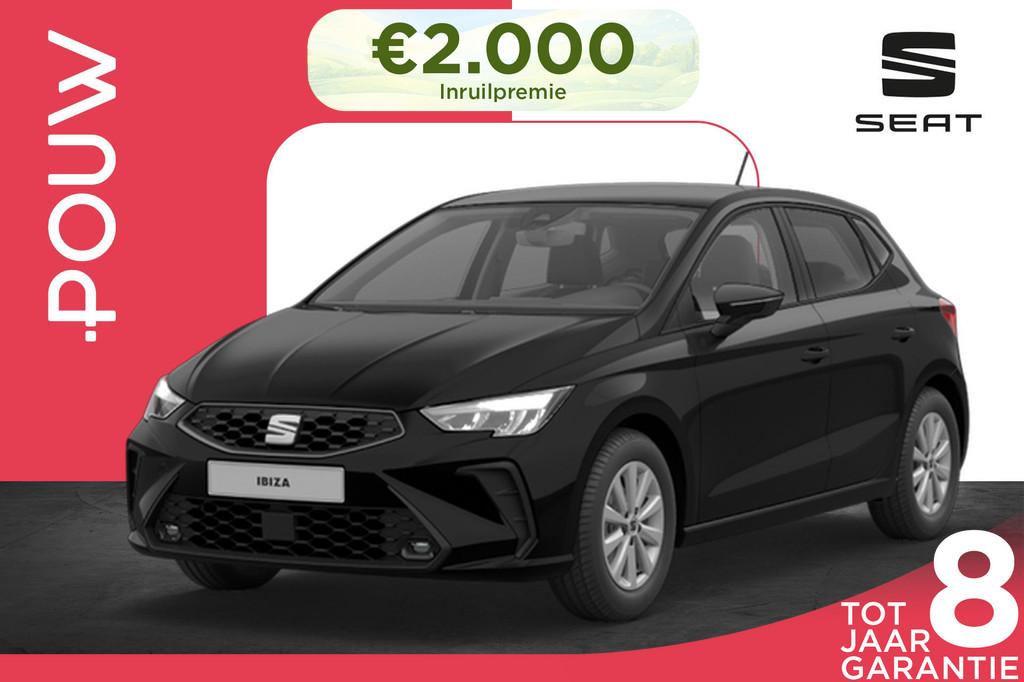 SEAT Ibiza 1.0 EcoTSI 95pk Reference | Digital Cockpit | 15", Voorwielaandrijving, 12 maanden, Stof, 95 pk