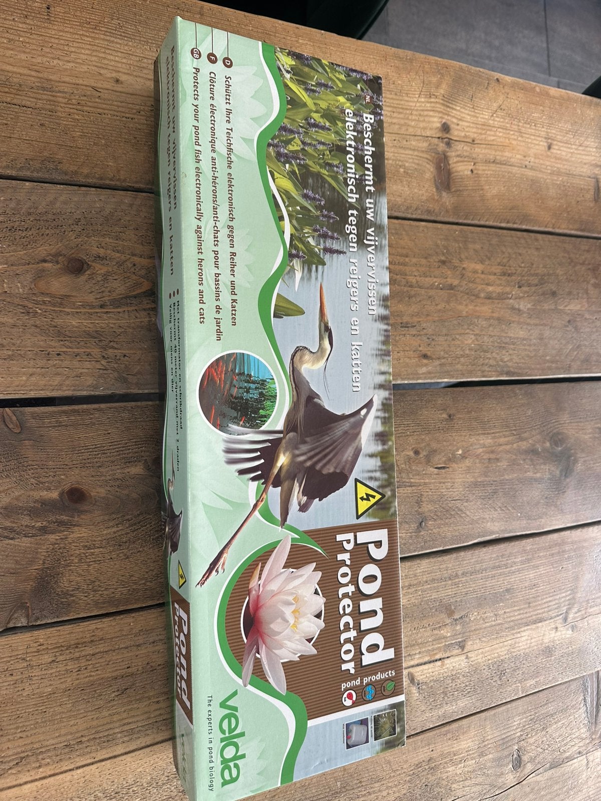 Pond protector vijverbescherming rijgerverschrikker., Ophalen, Zo goed als nieuw