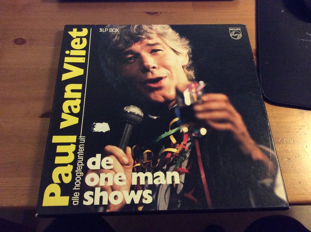 Paul van Vliet alle hoogtepunten uit de one man shows 3 LP, Boxset, Ophalen of Verzenden, Zo goed als nieuw, Levenslied of Smartlap