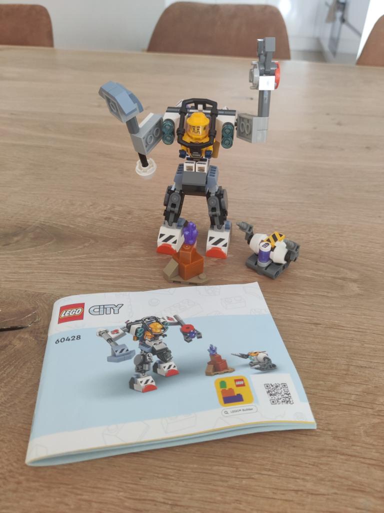 LEGO City 60428 Ruimtebouwrobot, Ophalen, Compleet, Lego, Complete set
