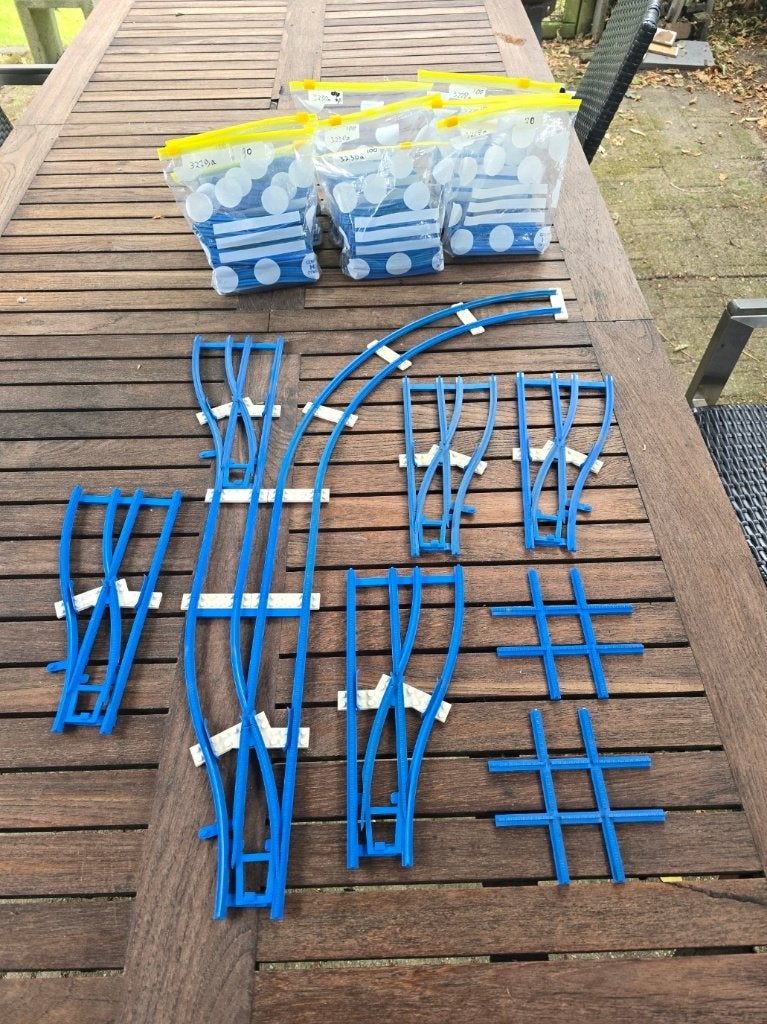 Te koop: LEGO treinrails – totaal ca. 70 meter baan, Kinderen en Baby's, Gebruikt, Overige thema's, Lego, Ophalen of Verzenden