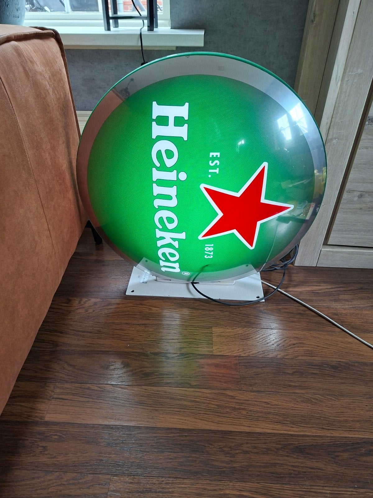 Heineken Lichtbak - Reclamebord, Verzamelen, Ophalen