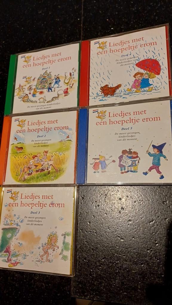 KINDER- CD'S> 5 DELIGE SERIE VOOR €8, Gebruikt, Boxset, Ophalen of Verzenden, 3 tot 5 jaar