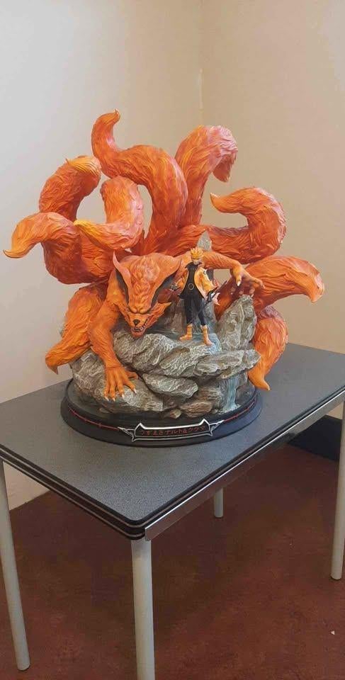 Résine Naruto Kyubi Timoon Workshop Studio Kurama, Verzamelen, Poppetjes en Figuurtjes, Gebruikt, Ophalen
