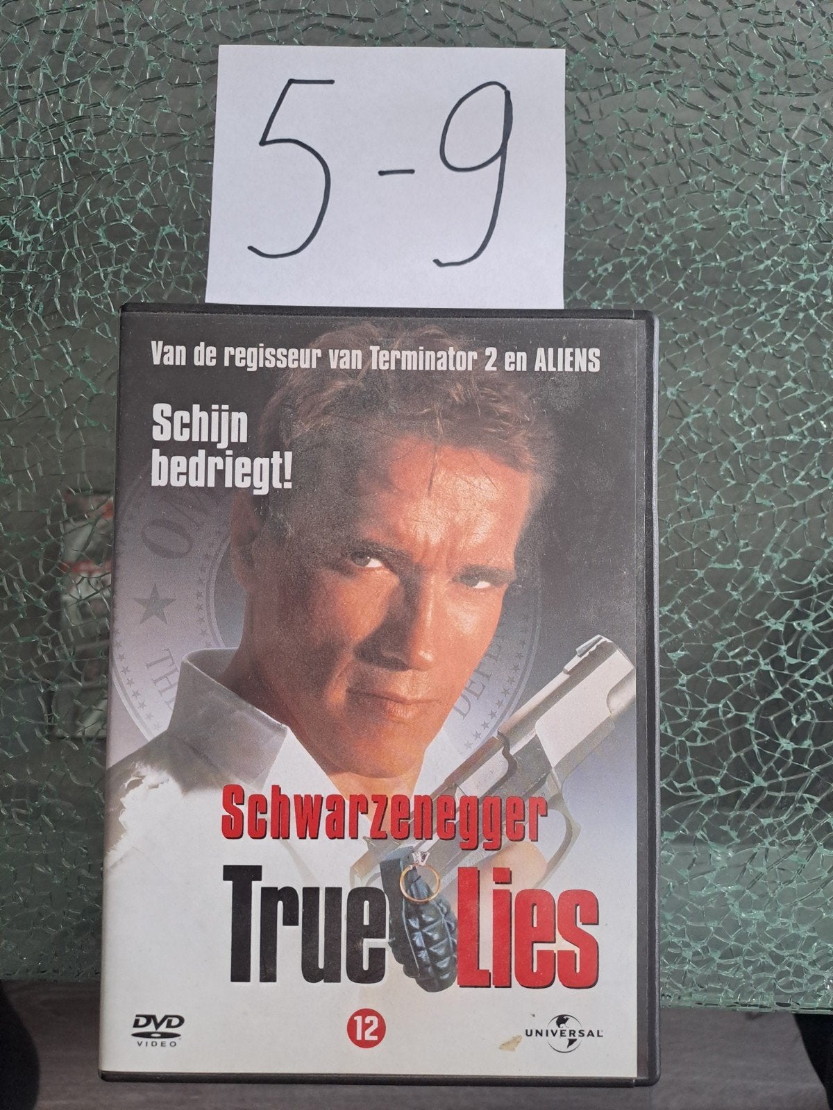 True Lies DVD - Actiethriller met Schwarzenegger, Gebruikt, Actiethriller, Ophalen of Verzenden, Vanaf 12 jaar