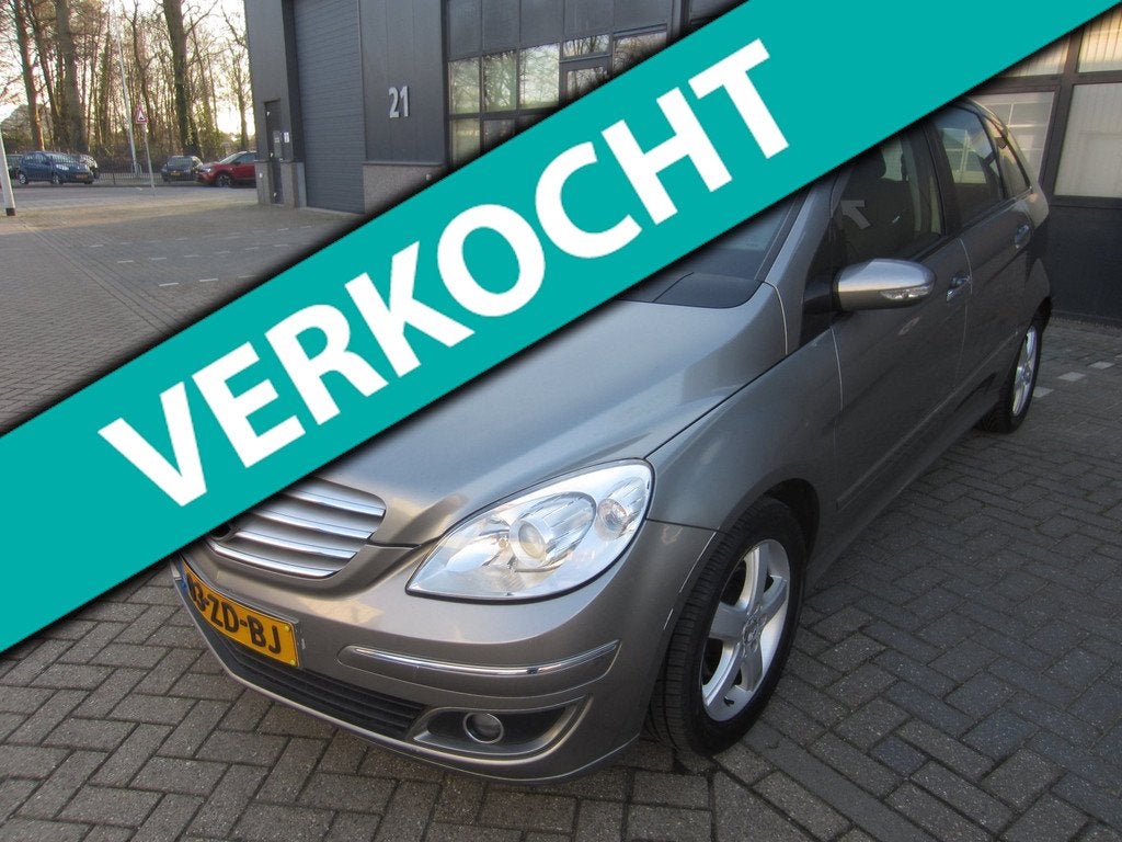 Mercedes-Benz B-klasse 170 2007 Airco Automaat NAP! APK!, Gebruikt, 4 cilinders, 116 pk, Bedrijf
