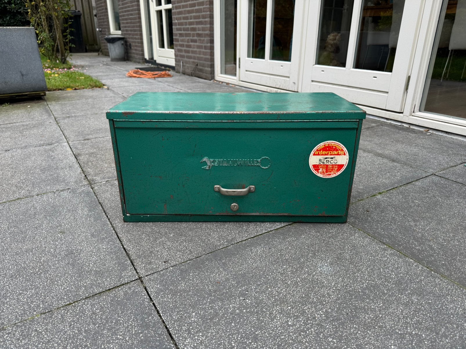 Vintage Stahlwille gereedschapskist, Ophalen, Gebruikt
