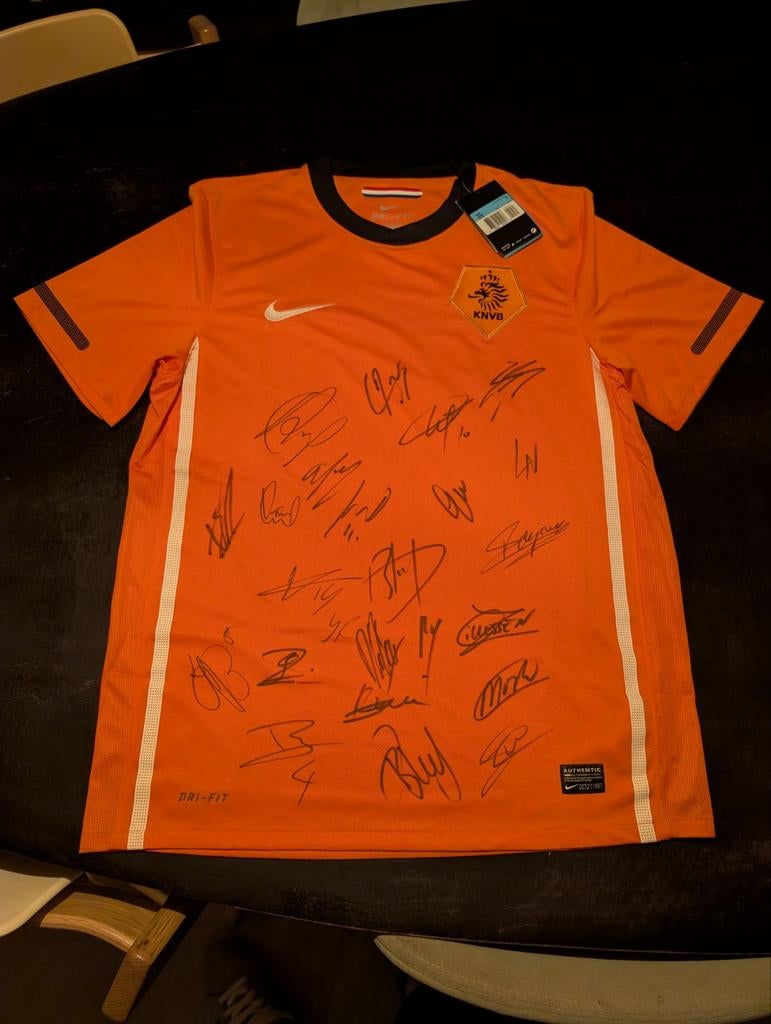 Oranje WK 2010 Spelersversie Shirt - Gesigneerd, Ophalen of Verzenden, Nieuw, Shirt