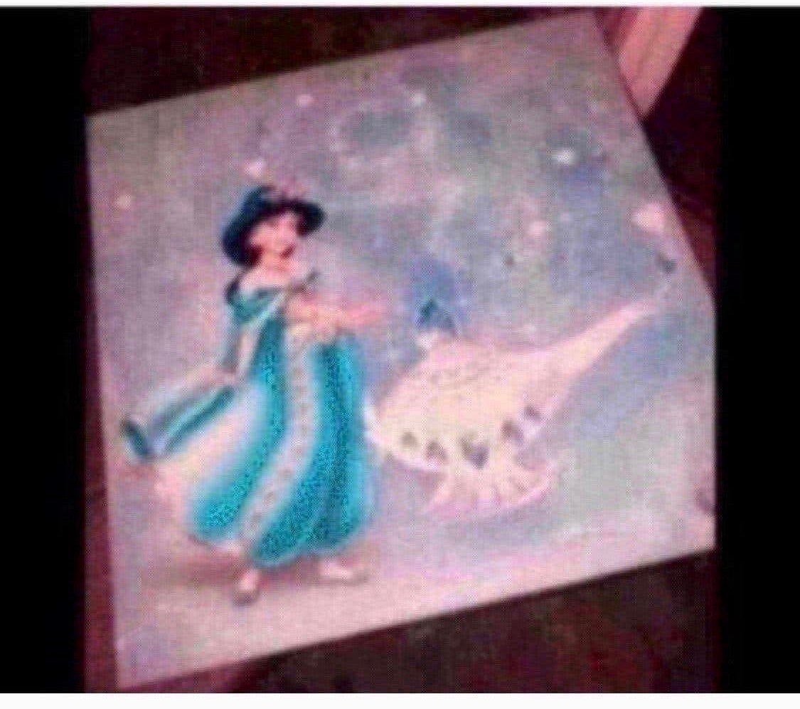 Canvas, Ophalen, Gebruikt, Schilderij