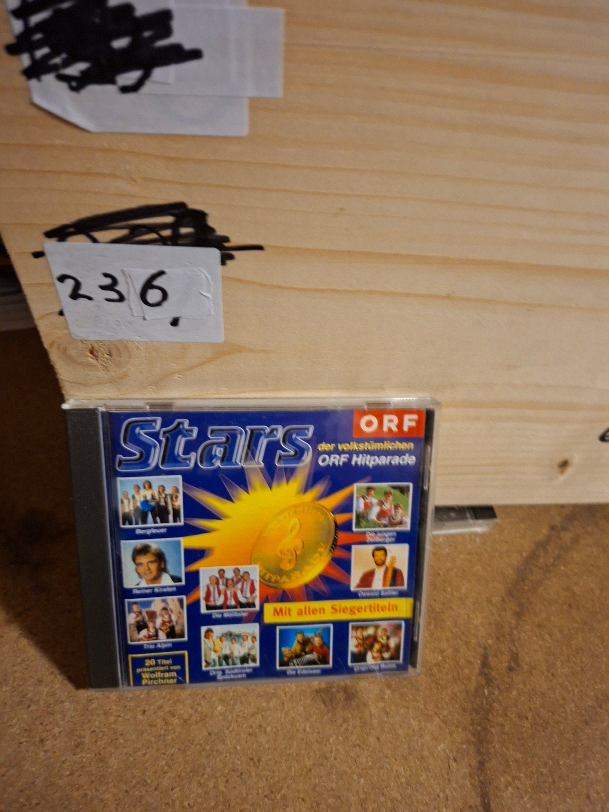 Stars ORF der volkstümlichen ORF Hitparade CD, Ophalen of Verzenden, Gebruikt, Verzamelalbum