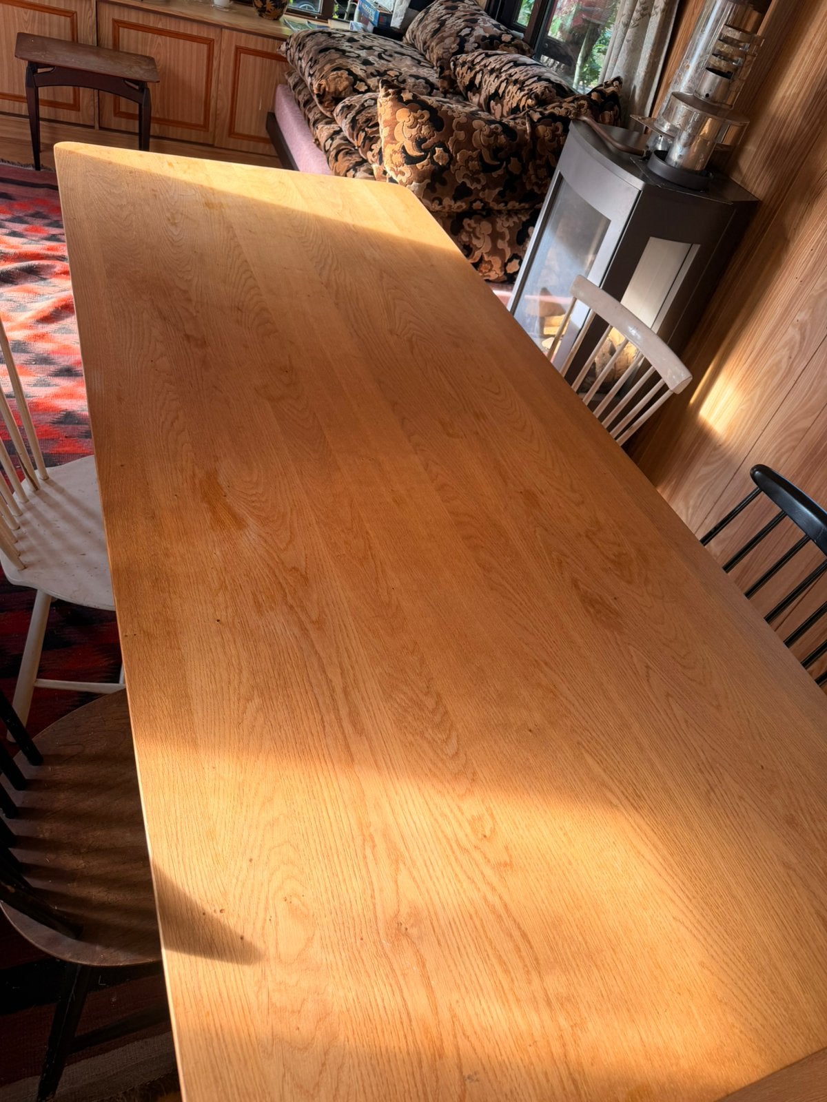 Eettafel, Ophalen, 200 cm of meer, 50 tot 100 cm, Zo goed als nieuw