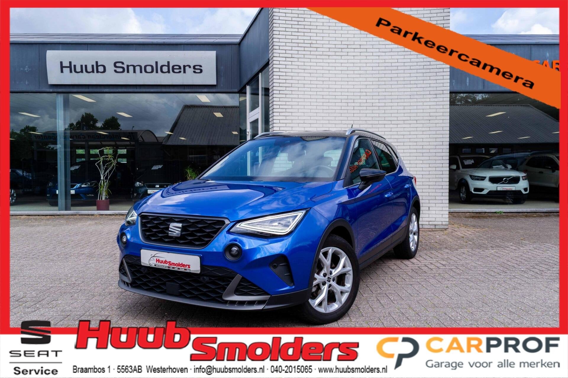 Seat Arona 1.0 TSI FR Business Intense Plus, Auto's, Voorwielaandrijving, Dealer onderhouden, Gebruikt, Met garantie (alle)