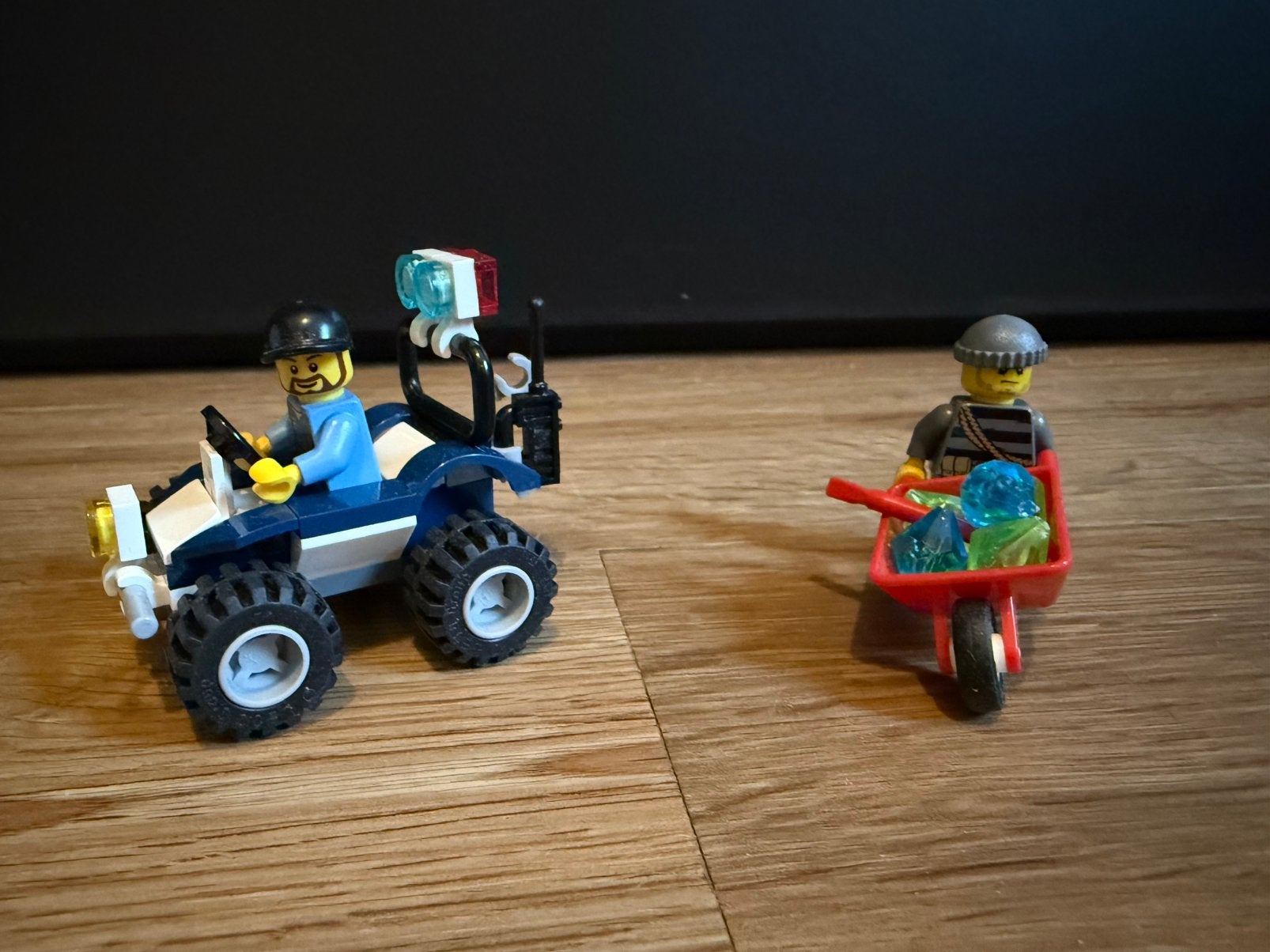 Lego City politiequad 60006, Ophalen of Verzenden, Zo goed als nieuw