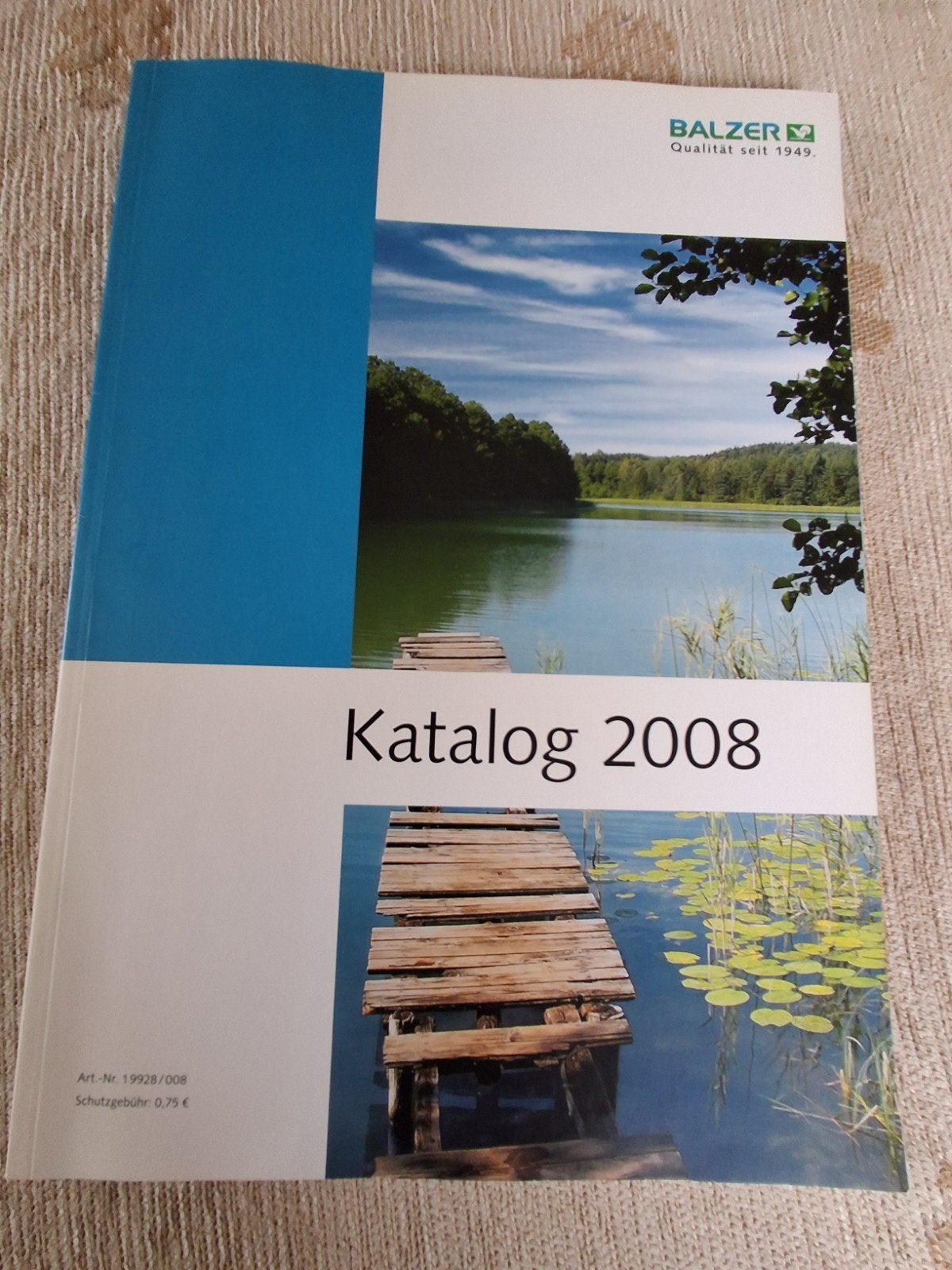 Hengelsportcatalogus Balzer 2008, Ophalen of Verzenden, Zo goed als nieuw, Boek of Tijdschrift