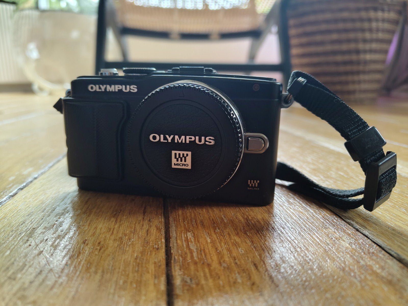 Olympus E-PL5 systeemcamera met defect, Gebruikt, Accu, Beeldstabilisatie, Ophalen of Verzenden