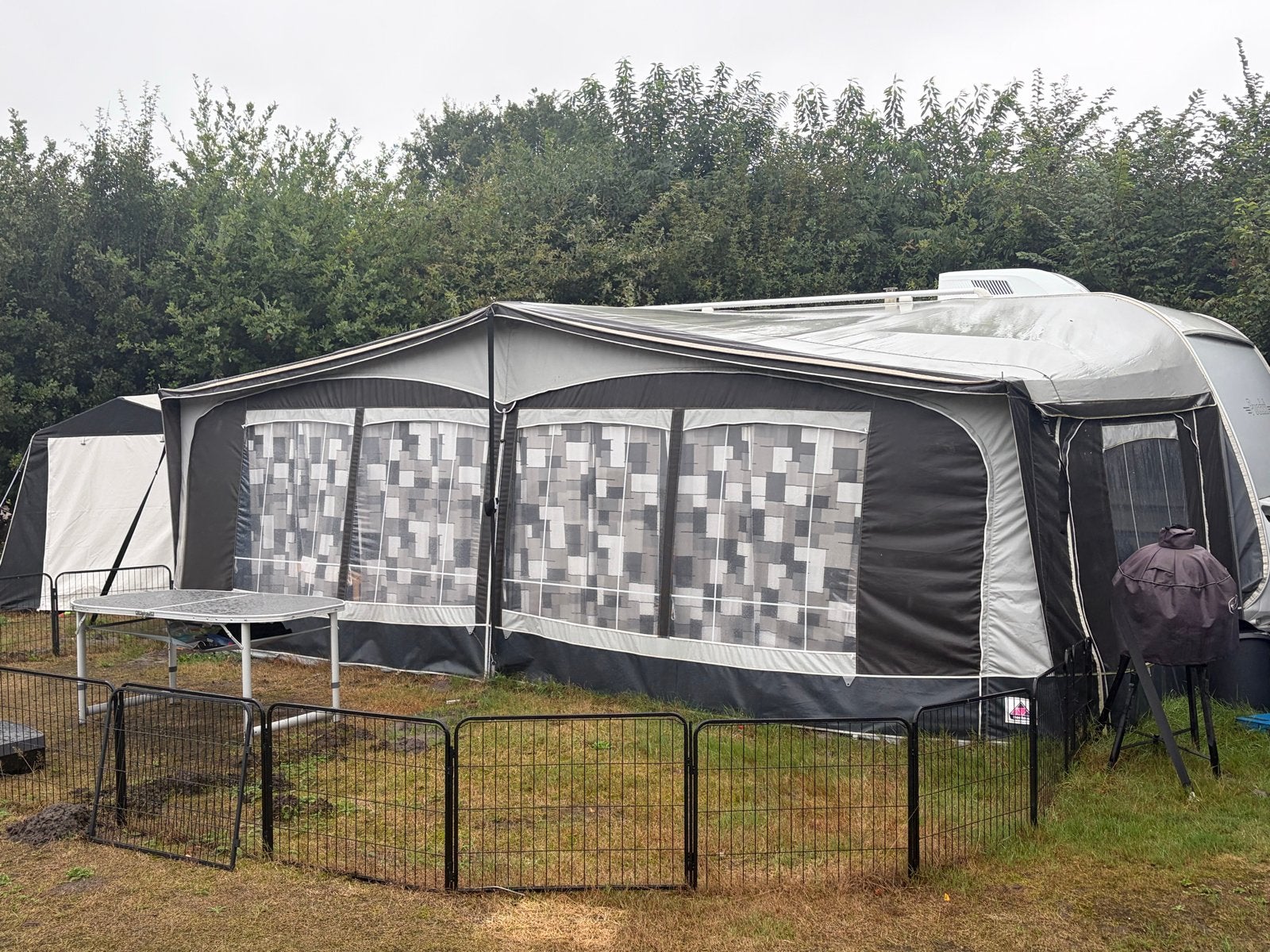 Voortent Dorema omloopmaat 1110 Cm, Caravans en Kamperen, Voortenten en Luifels, Ophalen, Gebruikt, Polyester, Overige merken