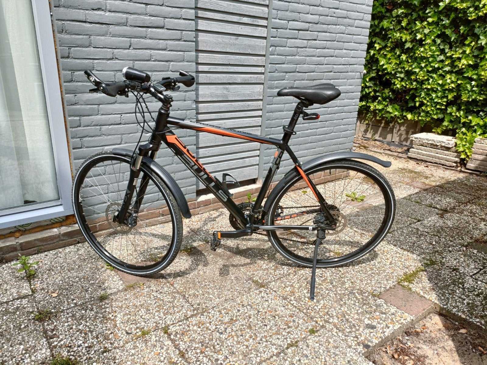 Bulls Cross Swing Herenfiets - Maat 58 - Goede Staat, Fietsen en Brommers, 28 inch, Gebruikt, Vering, 57 tot 61 cm