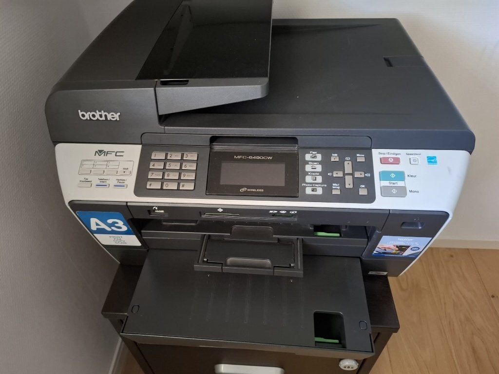 Printer Brother inclusief A3, Computers en Software, Ophalen, Gebruikt, Printer, Inkjetprinter