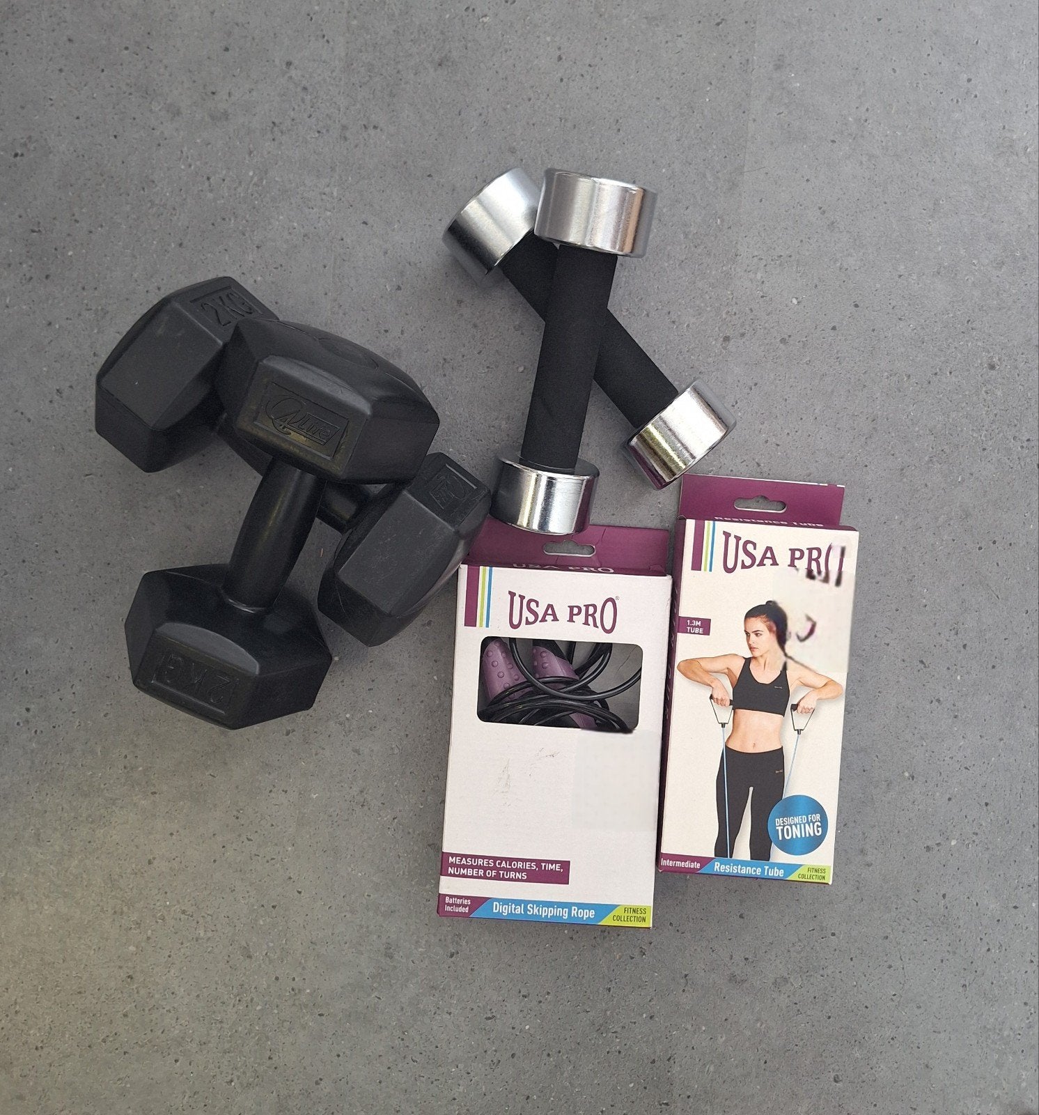 Gewichten , springtouw en elastiek, Sport en Fitness, Fitnessmaterialen, Ophalen