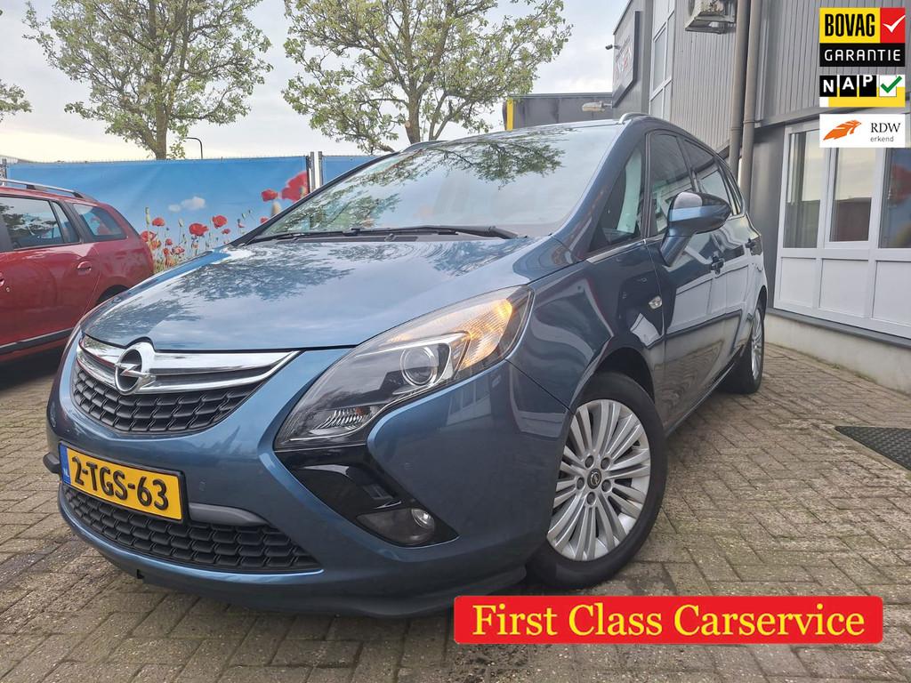 Opel Zafira Tourer 1.4 Design Edition | 7 persoon | Mooie au, Euro 5, Gebruikt, 4 cilinders, Blauw