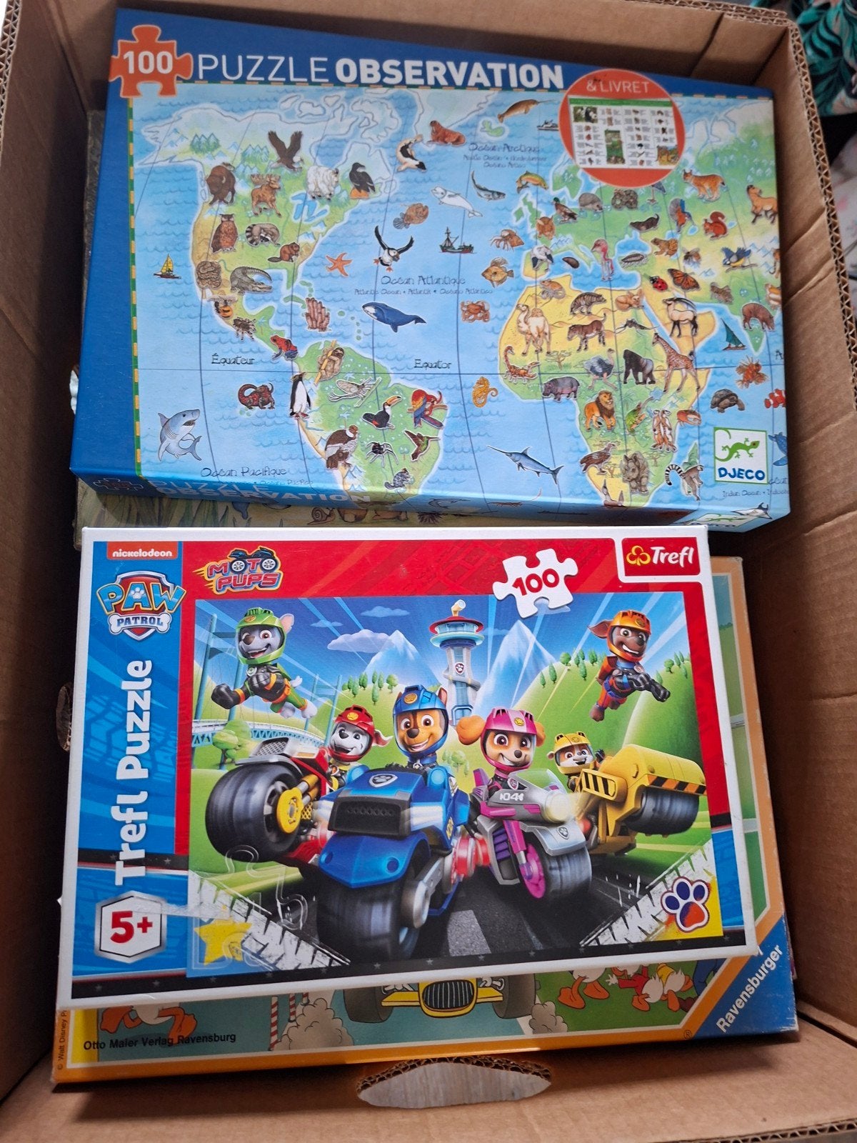GRATIS af te halen kinderpuzzels, Ophalen, Gebruikt